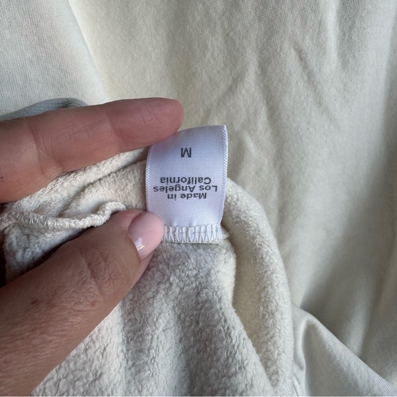 NEW CLARE V. Cream THIERRY PALM OUI SWEATSHIRT - Picture 7 of 8